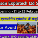 Beezaasan Explotech IPO