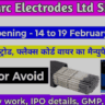 Royal Arc Electrodes IPO